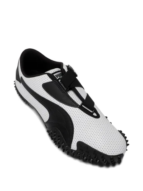 PUMA Mostro "Perforated Leather - White / Black"