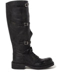 Miu Miu multi-buckle leather boots