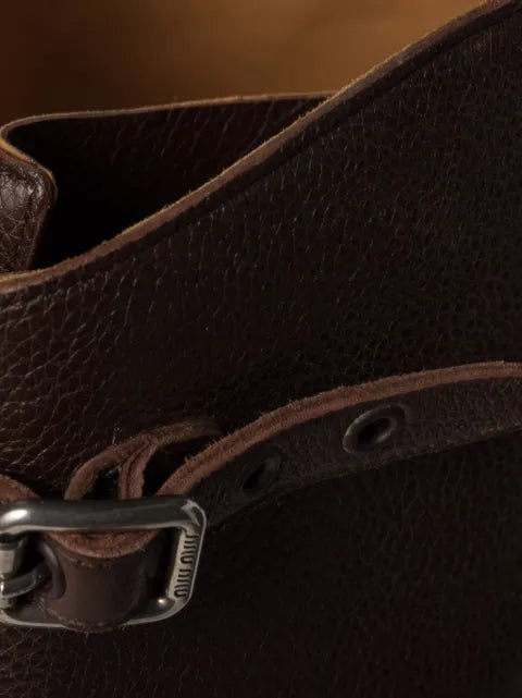 Miu Miu leather boots