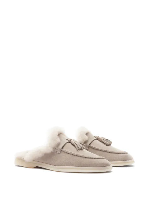 Scarosso Lucrezia suede mules