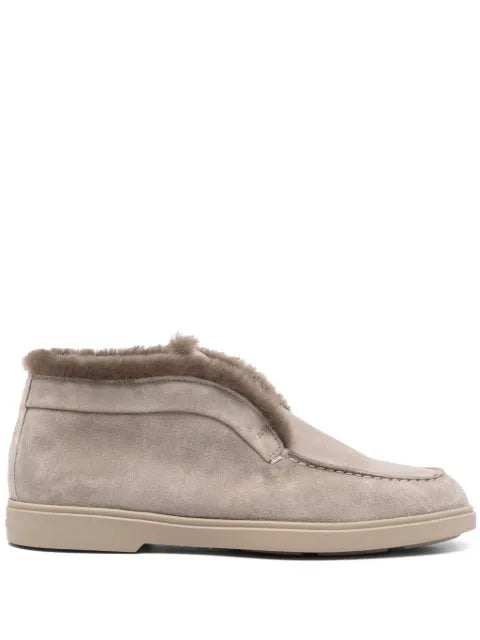 Santoni suede boots