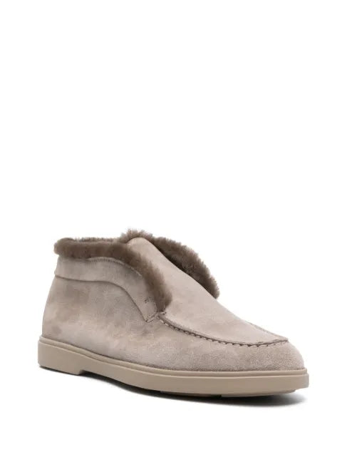 Santoni suede boots