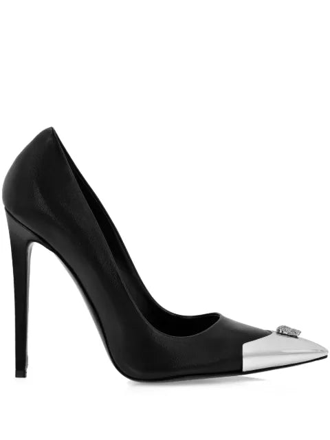 Philipp Plein 120mm decollete Skull pumps