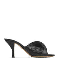 Bottega Veneta Leather Intrecciato Blink Mules 80