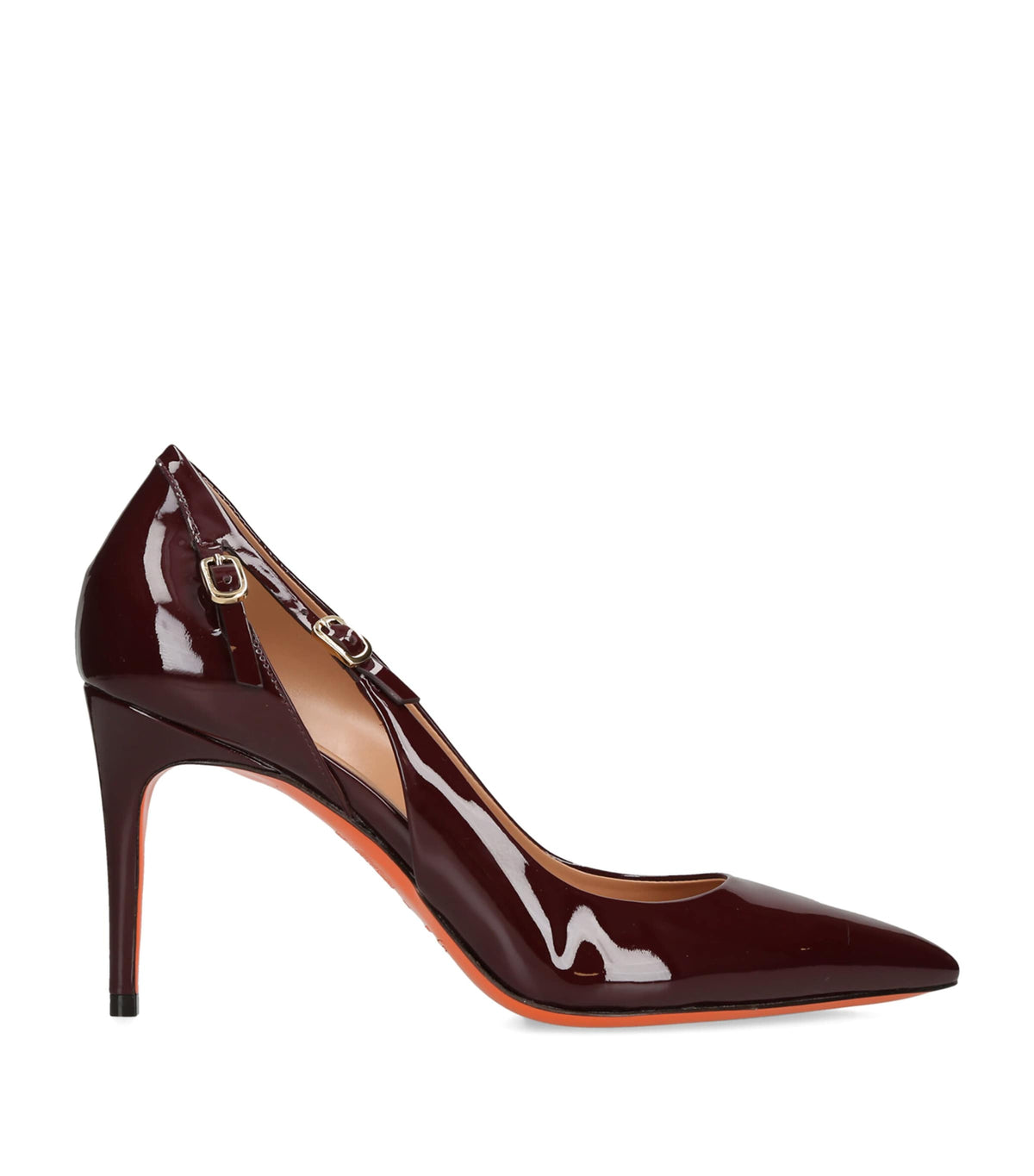 Santoni Patent Leather Audrey Pumps 80