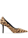 Jimmy Choo Love 85mm leopard-print pumps