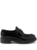 Prada logo-plaque loafers