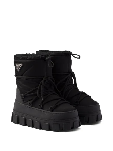 Prada Re-nylon gabardine après-ski boots