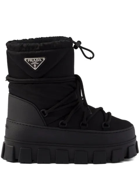 Prada Re-nylon gabardine après-ski boots