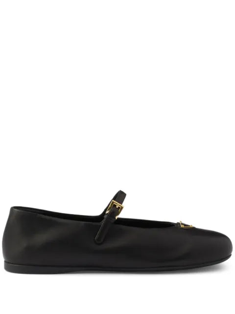 Prada nappa leather ballerinas