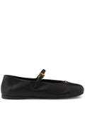 Prada nappa leather ballerinas