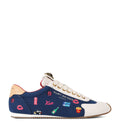 Kurt Geiger London Canvas Embroidered Islington Sneakers