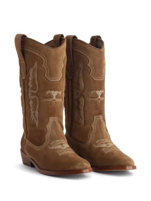 Zadig&Voltaire Tex Western suede boots