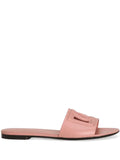 Dolce & Gabbana calfskin slides with DG Millennials logo