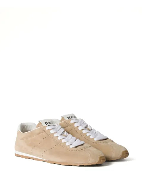 Miu Miu Plume Suede sneakers