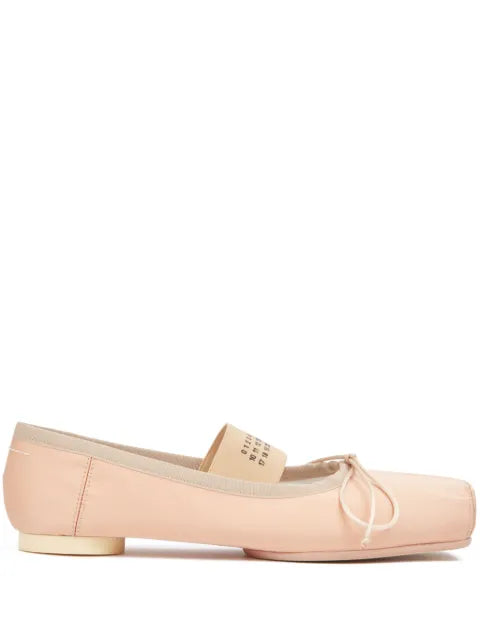 MM6 Maison Margiela Anatomic Numbers-motif ballerina shoes