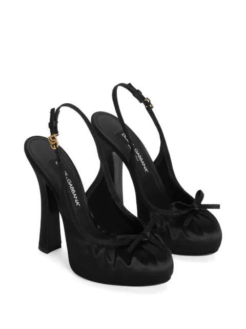 Dolce & Gabbana satin pumps