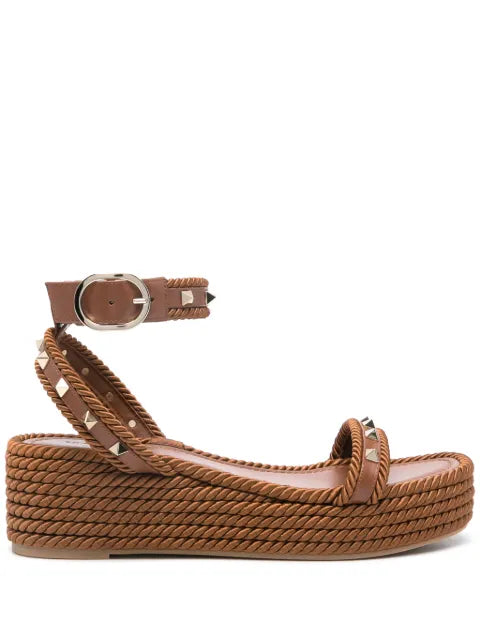 Valentino Garavani Rockstud platform espadrilles