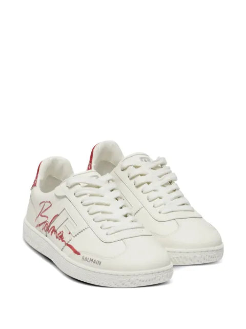 Balmain Swan-Lipstick trainers
