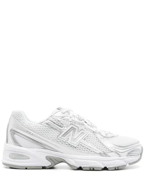 New Balance mesh-panelled logo-patch sneakers