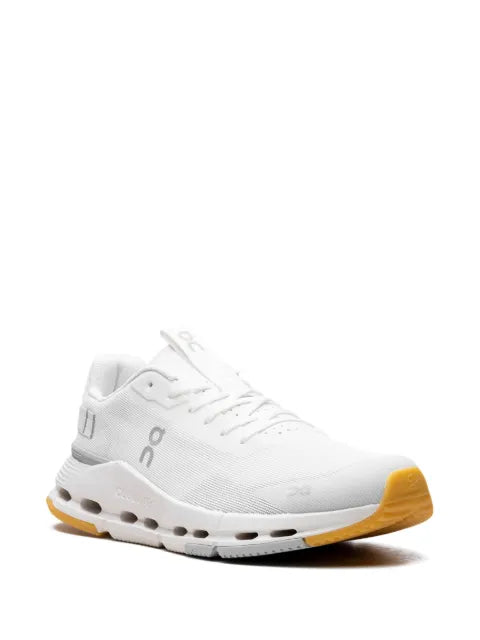 On Cloudnova Form 2 "White/Ivory" sneakers