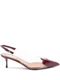 Alaïa Le Cœur slingbacks in patent leather