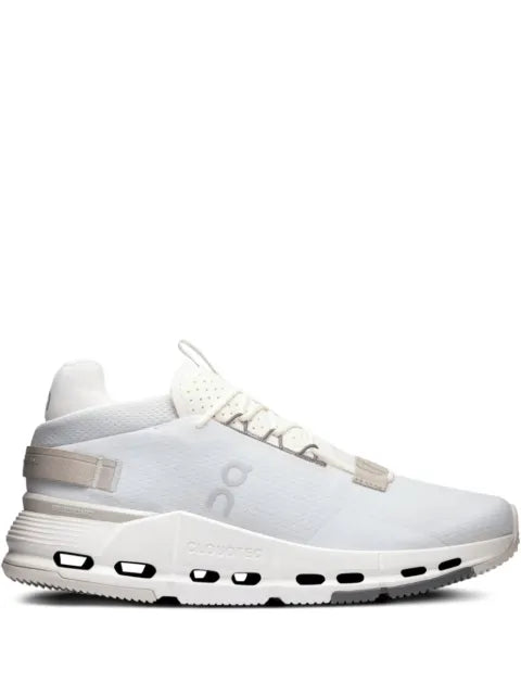 On Cloudnova 2 "Ice/Sand" sneakers