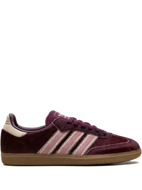 adidas Samba OG "Sand Strata/Maroon/Warm Clay" sneakers