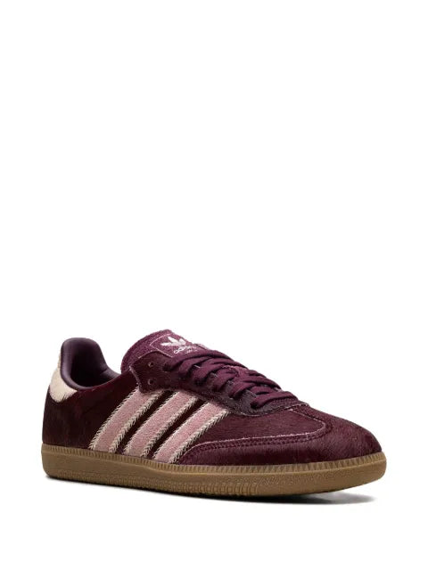 adidas Samba OG "Sand Strata/Maroon/Warm Clay" sneakers