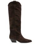 ISABEL MARANT Denvee suede western boots