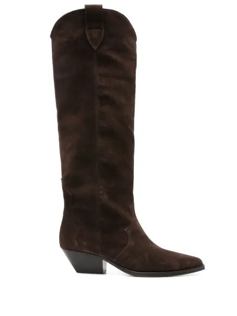 ISABEL MARANT Denvee suede western boots