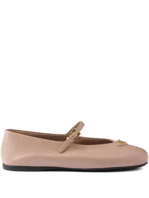 Prada nappa leather ballerinas