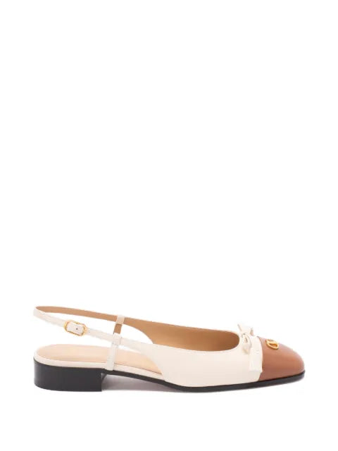 Valentino Garavani Valet du Roi Kid slingback ballerina 25Mmm