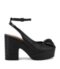 Kurt Geiger London Croc-Effect Chelsea Platform Pumps