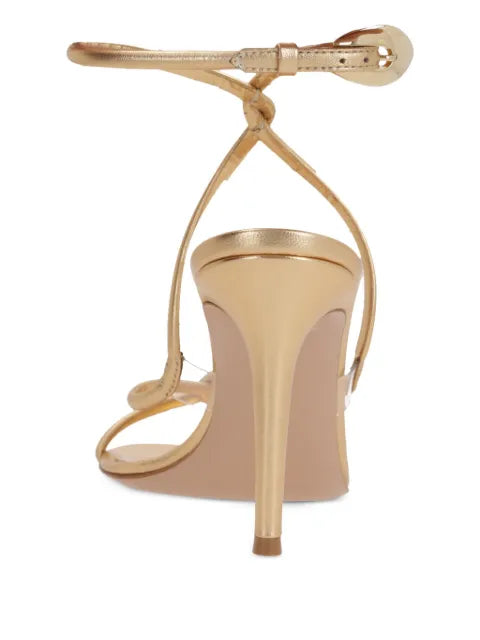 Gianvito Rossi 85mm Black Mamba sandals
