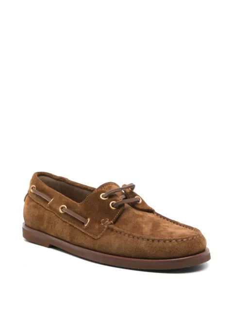 Gianvito Rossi Vandée suede loafers