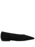 TOTEME Minimalist suede ballerina