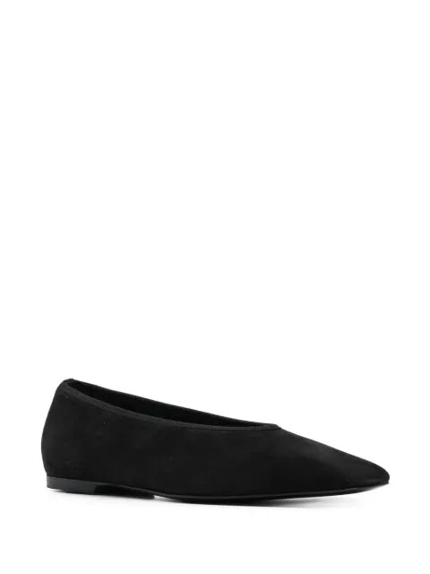TOTEME Minimalist suede ballerina