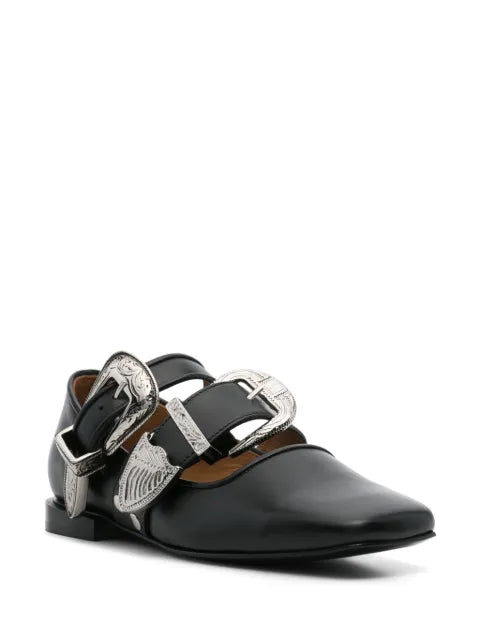 Toga Pulla buckle-detail ballet flats