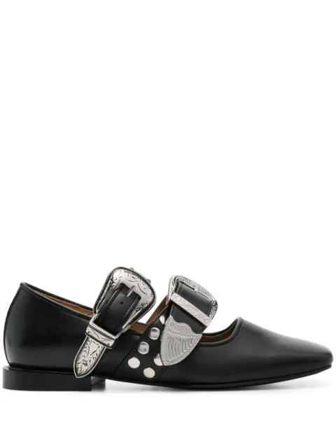 Toga Pulla buckle-detail ballet flats