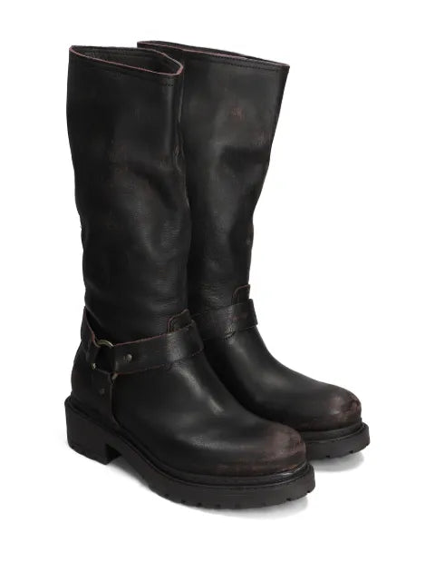 Metisse 55mm leather boots