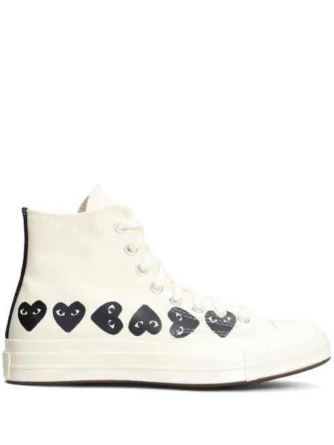 Comme Des Garçons Play x Converse Chuck 70 multi-heart sneakers