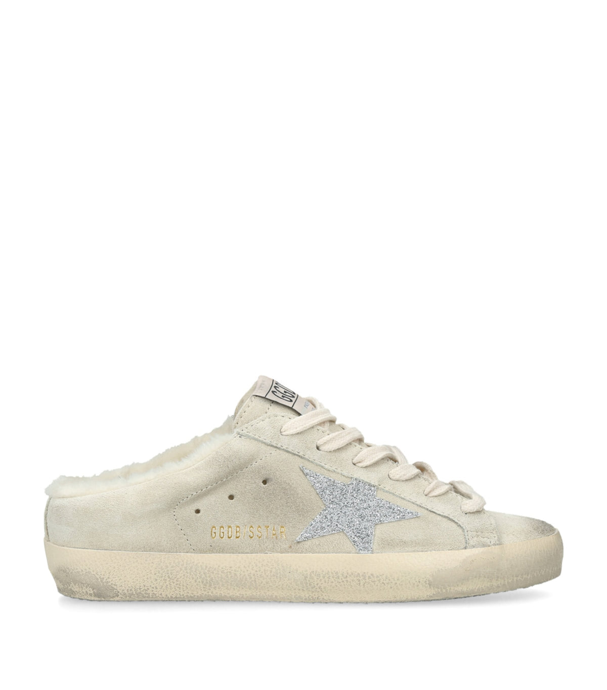 Golden Goose Suede Super-Star Sabot Sneakers