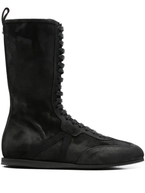 Ann Demeulemeester suede boots