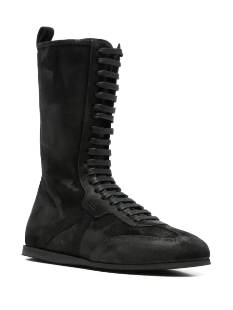 Ann Demeulemeester suede boots