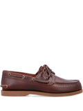 Timberland stitching boat shoes