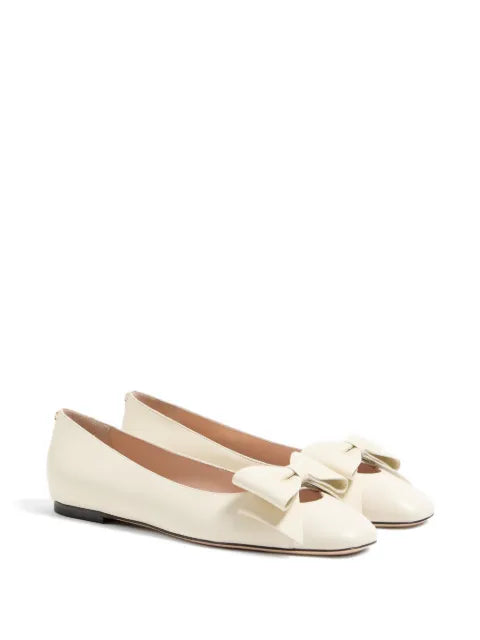 Valentino Garavani Bowow kidskin ballerina