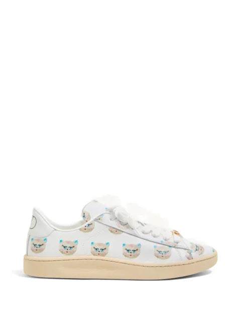 Valentino Garavani Royco sneaker in nappa calfskin with Le Chat De La Maison motif