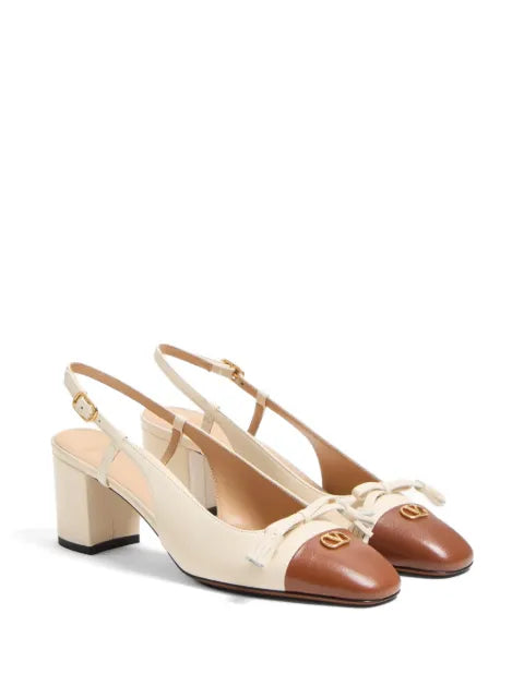 Valentino Garavani Valet Du Roi kidskin slingback pumps 60mm