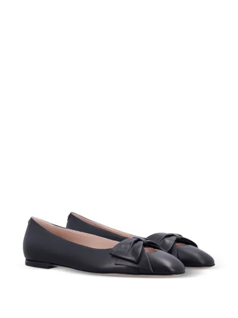 Valentino Garavani Bowow kidskin ballerina